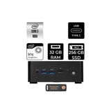 Msı Cubi Nuc Intel Core 3 100U 32Gb 256Gb Ssd Fdos Mini Masaüstü Bilgisayar & Per4 Us