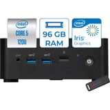 Msı Cubı Nuc Intel Core 5 120U 96Gb Ddr5 2Tb Ssd Iris Xe Graphics Windows 11 Pro Mini Bilgisayar 1M013beuh23 + Zettausbbellek