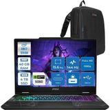 Msı Cyborg 15 Intel Core I7 13620H 40Gb Ddr5 4Tb Ssd Rtx5060 Gddr7 8Gb Freedos 15.6" Fullhd (1920X1080) 144Hz Ips Taşınabilir Bilgisayar B13wfkg490xtrf20 + Zetta Çanta