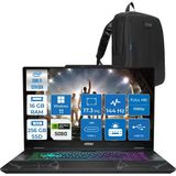 MSI Cyborg 17 Intel Core I7 13620H 16GB Ddr5 256GB SSD RTX5060 GDDR7 8GB Windows 11 Home 17.3" FULLHD (1920X1080) 144HZ IPS Taşınabilir Bilgisayar B13WFKG210XTRH01 + Zetta Çanta