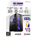 MSI DFS GAMING ESTES RYZEN 7 7800X3D-B650M-RTX 5070 TI 16GB-32GB DDR5 RAM-1TB M.2 SSD-OYUNCU BİLGİSAYARI