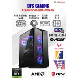 MSI DFS GAMING HAYABUSA RYZEN 7 9800X3D-B650M-RTX 5070 TI 16GB-32GB DDR5 RAM-1TB M.2 SSD-OYUNCU BİLGİSAYARI