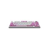 Msı Forge Gk600 Pembe Rgb Tkl Linear Switch Kablolukablosuz Mekanik Oyuncu Klavyesi