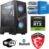 MSI Gaming Pc Ddr5 – Rtx 4060 8gb – Intel I5 14600KF– 32GB Ddr5 Ram – 1 Tb M.2 SSD – Sıvı Sogutmalı - Windows 11 Pro Masaüstü Bilgisayar - İ51460-4060