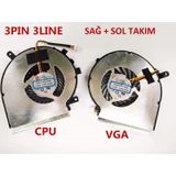 MSI GE72-6QD Sağ Fan