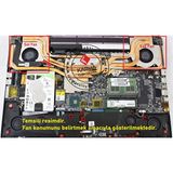 Msı GE75 Raider 10SFS-293XTR, 10SFS-294TR Notebook Cpu, Işlemci Fanı (Msi) L