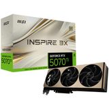 MSI GeForce RTX 5070 Ti 16G Inspire 3X OC Plus 16GB GDDR7 Ekran Kartı