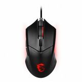 Msı Gg Clutch Gm08 Gamıng Mouse 4.200 Dpı Pıxart Paw3519 Optık Sensor Red Led 1.8M Kablo Ayarlanabılır Agırlık Altın Kaplama Usb Baglantı O