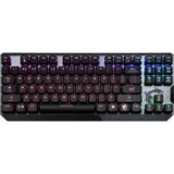 MSI GG Vigor GK50 Low Profile TKL US RGB Mekanik İngilizce Klavye gri-siyah