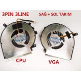 MSI GL62 6QE Sağ Fan