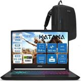 Msı Katana 15 Hx Intel Core I9 14900HX 16GB Ddr5 512GB SSD Freedos RTX5060 8gb 115W 15.6" 2k QHD(2560X1440) 165Hz Taşınabilir Bilgisayar B14WFK450XTRF02 + Zetta Çanta