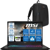 Msı Katana 17 Hx B14wfk-215Xtr 14. Nesil Intel I7-14650Hx 80Gb Ddr5 4Tb Ssd 8Gb/Rtx5060 115W 17.3" Qhd (2560*1440), 240Hz Ips Freedos Taşınabilir Bilgisayar. W215xtrf25+Zettaçanta