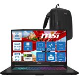 MSI Katana 17 Hx Intel Core I7 14650HX 24GB Ddr5 1tb SSD Windows 11 Pro RTX5060 8gb Gddr7 115W 17 Inç 2k QHD(2560X1440) 240HZ Gaming Laptop B14WFK216XTRP08 + Zetta Çanta