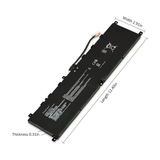 Msı Leopard 10UE-227IT 009NL 10UG-219IT Notebook Bataryası, Laptop Pili