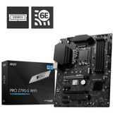 MSI LGA1700 MB PRO Z790-S WIFI INTEL Z790 DDR5 6600 OC 2XM2 4XSATA HDMI DP WIFI 6E 2.5 Gbps LAN ATX Anakart