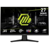 Msı Mag 274Qf E20 27" 0.5 Ms 2K Ips 200 Hz Oyuncu Monitörü Outlet