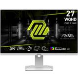 MSI MAG 274QRFW 27 inç 180Hz 1ms Pivot IPS Beyaz Oyuncu Monitörü
