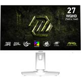 MSI MAG 274QRFW X32 27 inç 320Hz 0.5ms Pivot IPS Beyaz Oyuncu Monitörü