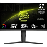 MSI MAG 275CQRF QD E2 27 inç 180Hz 0.5ms Curve FreeSync Oyuncu Monitörü