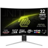 MSI MAG 325CQRXF E2 31.5 inç 240Hz 0.5ms VA Curved Oyuncu Monitörü
