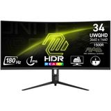MSI MAG 342CQR E2 34 inç 180Hz 1ms Oyuncu Monitörü