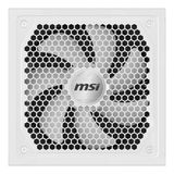 Msı Mag A1000gl Whıte 850W 80+ Gold Gen 5.1 Atx 3.1 135Mm Fanli Psu