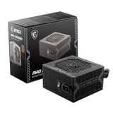 MSI MAG A550BN güç kaynağı, AB fişi, 550 W, 80 Plus bronz sertifikalı, ATX güç kaynağı, 12 V Single-Rail, DC/DC gerilim dönüştürücü tasarımı, 120 mm fan