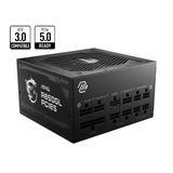 Msı Mag A850gl 850W 80+ Gold Gen 5.0 Atx 3.0 120Mm Fanli Psu