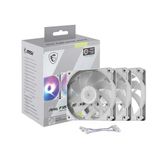 Msı Mag F120 Argb Whıte-3Rw Beyaz Kasa Fanı