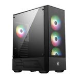 MSI Mag Forge 112R Temperli Cam ARGB ATX Gaming Bilgisayar Kasası