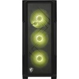 MSI MAG FORGE 340R Airflow ATX Mid-Tower Bilgisayar Kasası, Temperli Cam, 4x ARGB Fan, 360mm AIO Desteği, USB 5Gbps