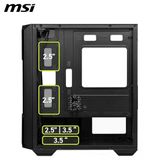 Msı Mag Forge M120r Aırflow Matx Case (W/120Mm Argb Fan X4)