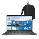 Msı Modern 15 Intel Core 7 150U 48Gb 256Gb Ssd Intel® Graphics Windows 11 Pro 15.6" Ips Fullhd (1920X1080) Taşınabilir Bilgisayar F1mg632xtrp26 + Zetta Çanta