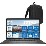 Msı Modern 15 Intel Core 7 150U 8gb 4tb SSD Intel® Graphics Freedos 15.6" IPS Fullhd (1920X1080) Taşınabilir Bilgisayar F1MG632XTRF05 + Zetta Çanta - 4 TB - 8 GB