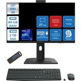 Msı Modern Aı Intel Core Ultra 5 125H 80GB Ddr5 2tb SSD Intel® Arc™ Graphics WIN11HOME 27" 2k Wqhd Taşınabilir Bilgisayar AM273QPH23 + Zettausbbellek