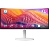 MSI Modern MD342CQPW 34 inç 120Hz 1ms Beyaz Monitör