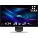 MSI MPG 274URDFW E16M 27 inç 4K 320Hz 0.5ms IPS Mini LED Pivot 4K Oyuncu Monitörü