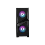MSI -Msı 750W 80+ Bronze Mag Forge 100R Gaming Mid-Tower Pc Kasası Siyah