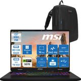 MSI Msı Crosshaır 16 Hx Aı WD2XWGKG Intel Core Ultra 9-275HX Aı 80GB GB 1tb+1tb SSD 8GB/RTX5070 115W 16″ 16:10 QHD+(2560 x 1600), 240Hz IPS Windows 11 Pro Taşınabilir Bilgisayar W047XTRW44+ZETTAÇANTA