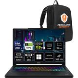 MSI Msı Crosshair 16 Max Hx Intel Core Ultra 9 290HX Plus Rtx 5070 8gb 115W 128GB Ram 2tb SSD 16" Wqxga (2560X1600) OLED 165Hz WIN11 Pro E2WGK-008TRP478 Gaming Laptop + Per4 Çanta - 2 TB - 128 GB