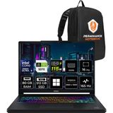 MSI Msı Crosshair 16 Max Hx Intel Core Ultra 9 290HX Plus Rtx 5070 8gb 115W 80GB Ram 512GB SSD 16" Wqxga (2560X1600) OLED 165Hz WIN11 Home E2WGK-008TRP404 Gaming Laptop + Per4 Çanta - 512 GB - 80 GB