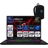 MSI Msı Crosshaır 17 Hx Aı Intel Core Ultra 9-275HX Aı 24 GB 512 Tb SSD 8GB/RTX5070 Gddr7 115W 17'' 2.5k (2560 x 1600, Wqxga) 240Hz Windows 11 Pro Taşınabilir Bilgisayar D2XWGKG-017TRRNP05 - 512 GB