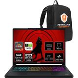 MSI Msı Crosshair A16 Hx Amd Ryzen 7 8840HX Rtx 5070 12GB 115W 128GB Ram 256GB SSD 16" Qhd+ (2560X1600) 240Hz Freedos E8WGXK-058XTRYP355 Gaming Laptop + Per4 Çanta - 256 GB - 128 GB