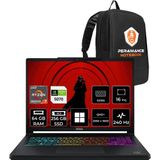 MSI Msı Crosshair A16 Hx Amd Ryzen 7 8840HX Rtx 5070 12GB 115W 64GB Ram 256GB SSD 16" Qhd+ (2560X1600) 240Hz WIN11 Home E8WGXK-058XTRYP397 Gaming Laptop + Per4 Çanta - 256 GB - 64 GB