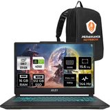 MSI Msı Cyborg 15 I7 13620H RTX4050 6gb 16GB Ram 512GB SSD 15.6" Fhd 144Hz Freedos A13VE897XTRP307 Gaming Laptop + Per4 Çanta - 512 GB - 16 GB