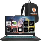 MSI Msı Cyborg 15 I7 13620H RTX4050 6gb 32GB Ram 4tb SSD 15.6" Fhd 144Hz WIN11 Pro A13VE897XTRP410 Gaming Laptop + Per4 Çanta - 4 TB - 32 GB