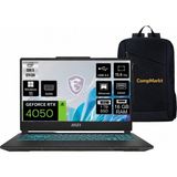 MSI Msı Nb Cyborg 15 A13VE-2270XTRNN Intel Core I5 13420H 16GB 512GB SSD RTX4050 Windows 11 15.6" Fhd + Compmarktçanta - 512 GB - 16 GB