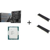 MSI Msı Pro H610M-S Ddr4+Intel I5 12400F+16GB Ddr4 Ram Anakart+Islemcı+Ram Bundle