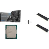 MSI Msı Pro H610M-S Ddr4+Intel I5 14400F+16GB Ddr4 Ram Anakart+Islemcı+Ram Bundle