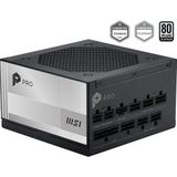 MSI Msı Psu Pro A1000PL Pcıe5 1000W 80+ Platınıum Atx 3.1 Pcıe 5.1 12V-2X6 Power Supply